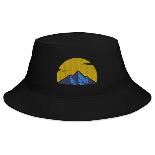 alpine glow bucket hat