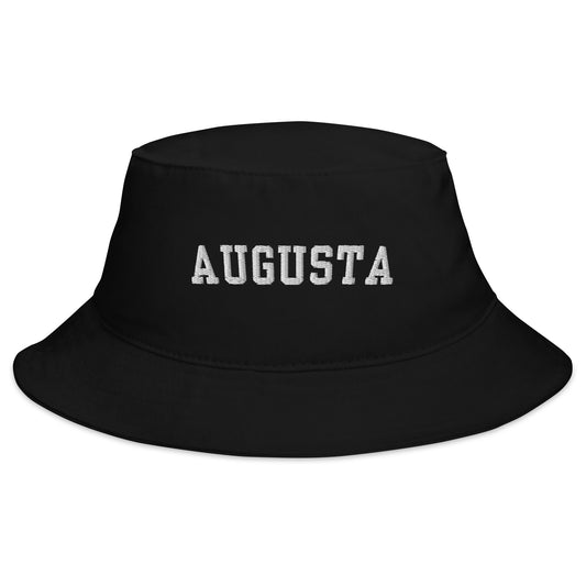 black Augusta Bucket Hat
