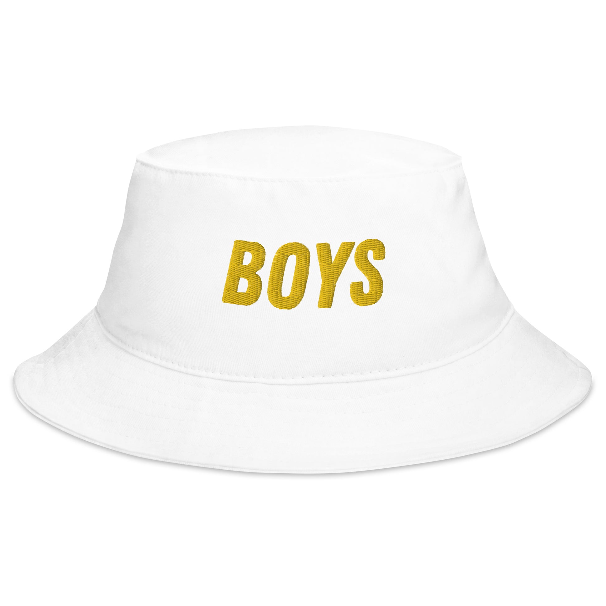 Boys white Bucket Hat