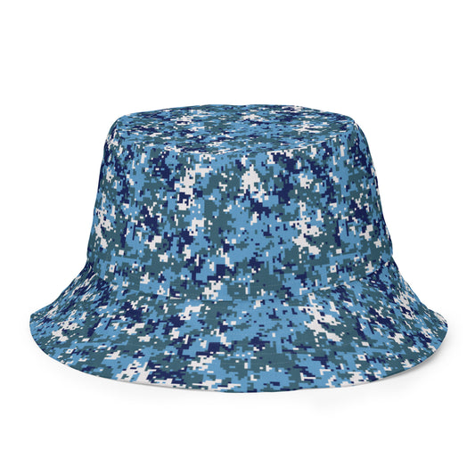 Bucket Hat Blue Camo