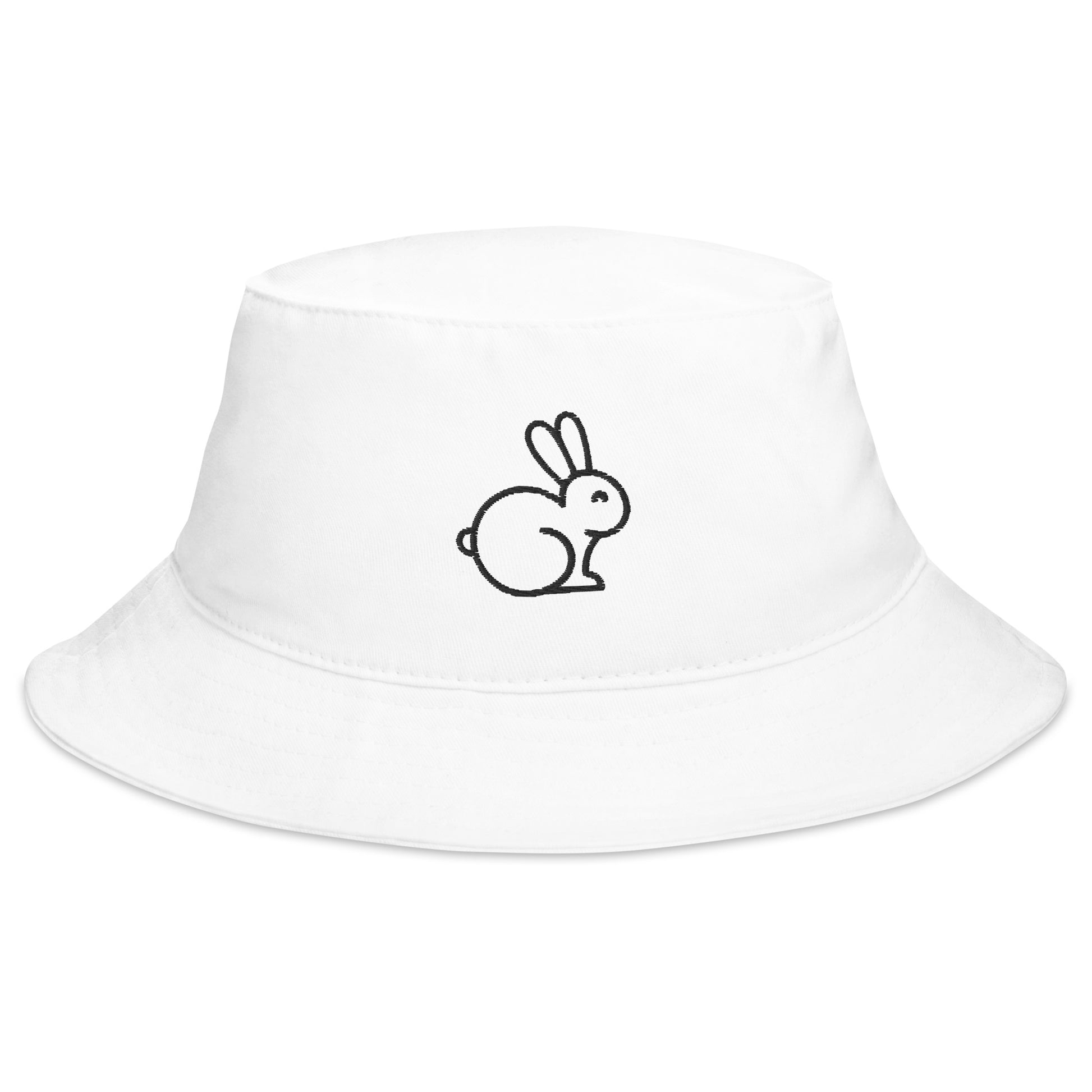 Bunny white Bucket Hat