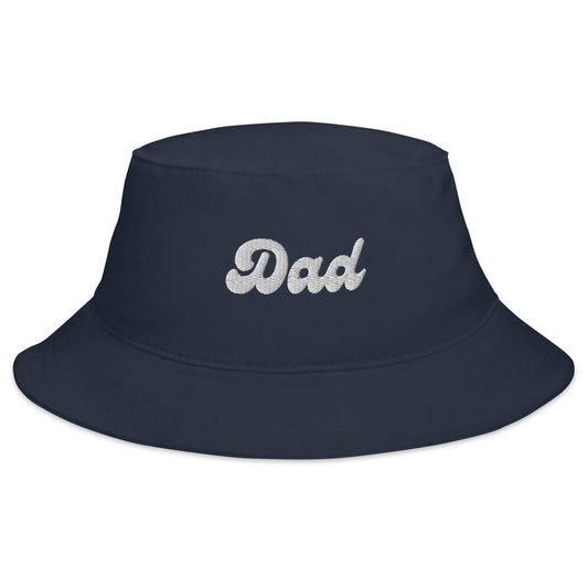dad navy bucket hat