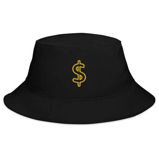 dollar sign bucket hat