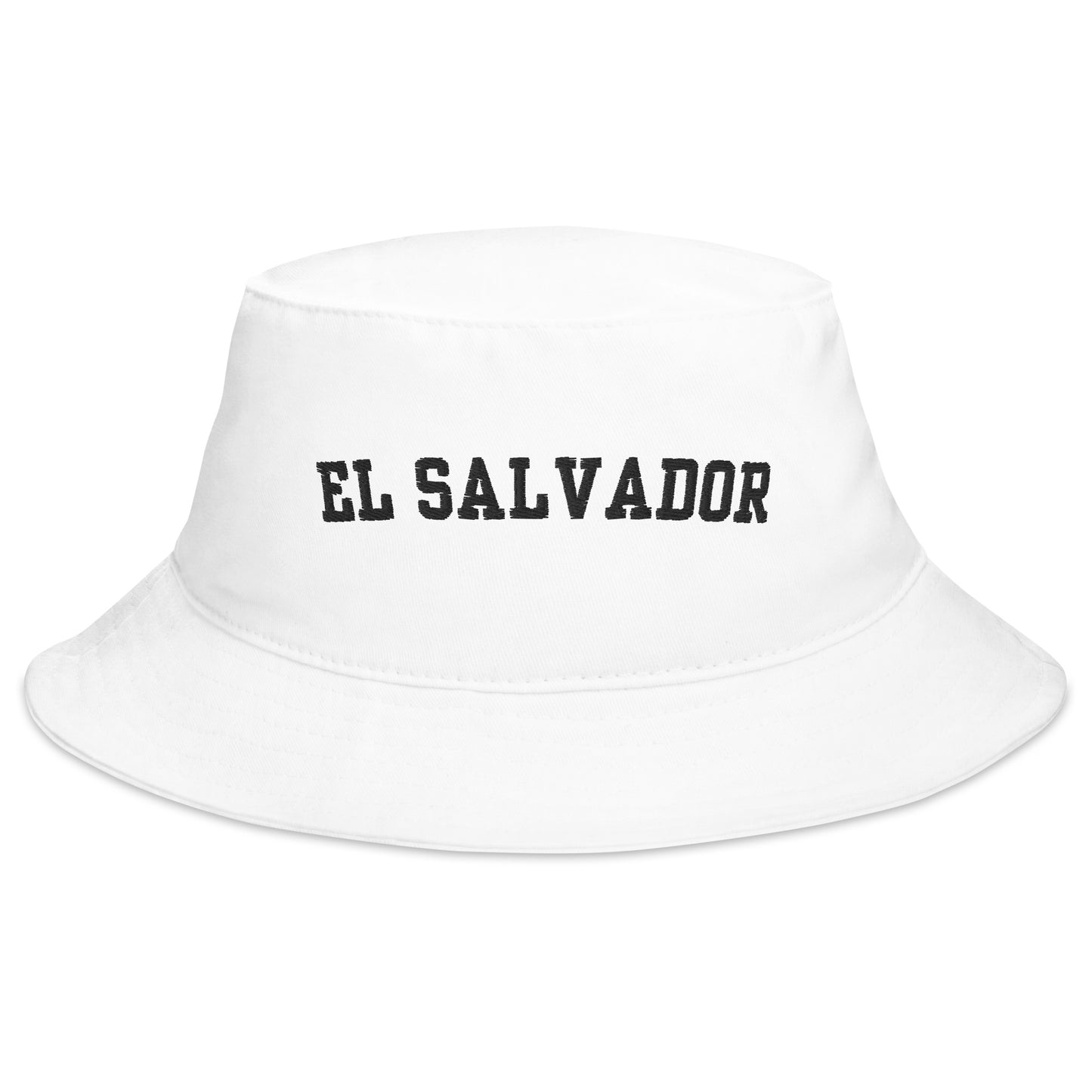 El Salvador white Bucket Hat