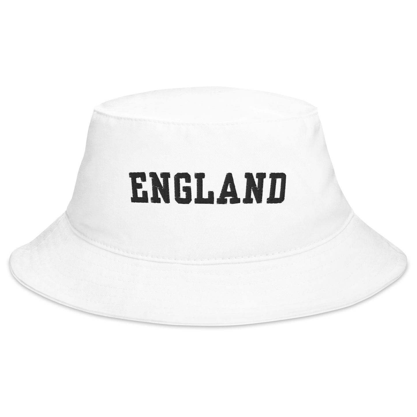 England Bucket Hat white