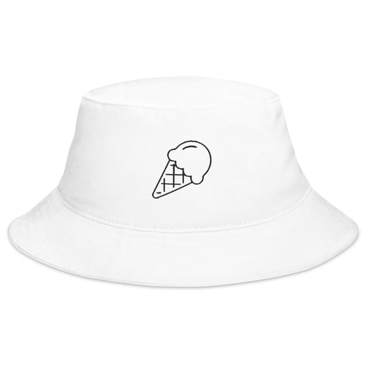 Ice Cream white Bucket Hat