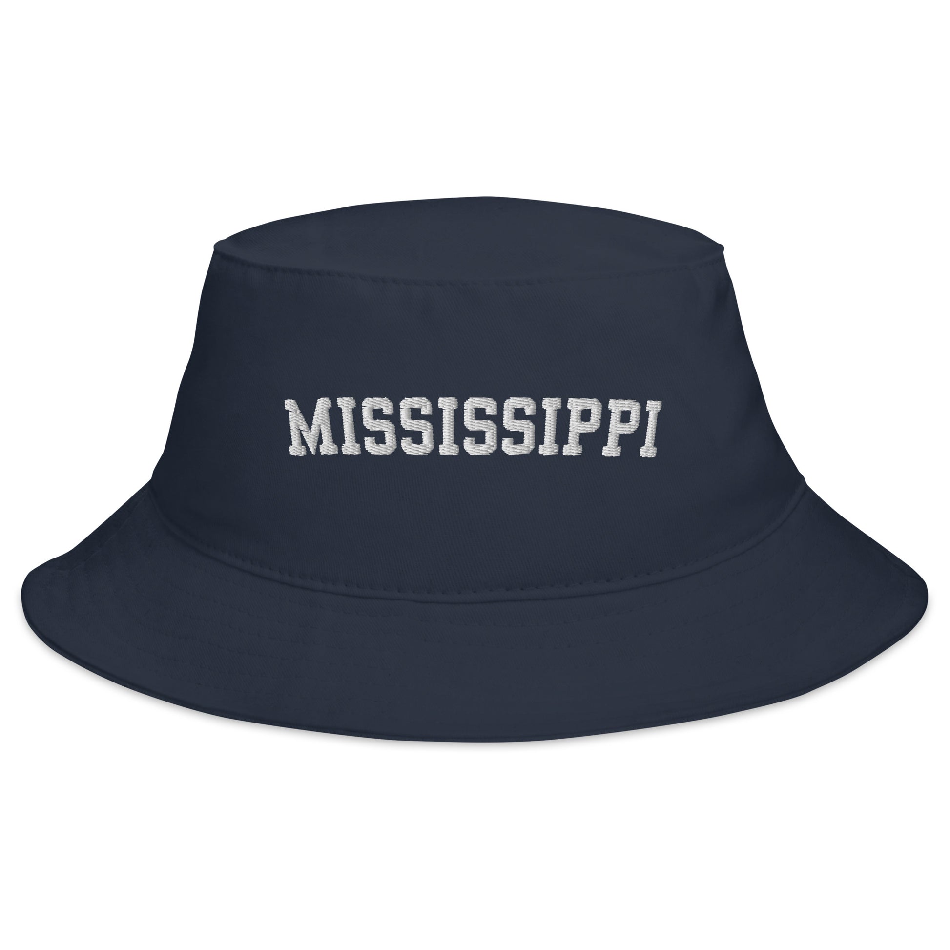 navy Mississippi Bucket Hat