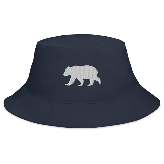 Bucket Hat with Bear