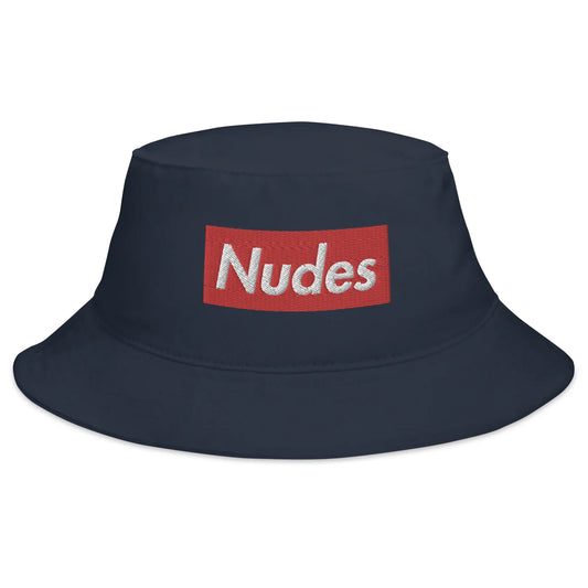 nudes bucket hat