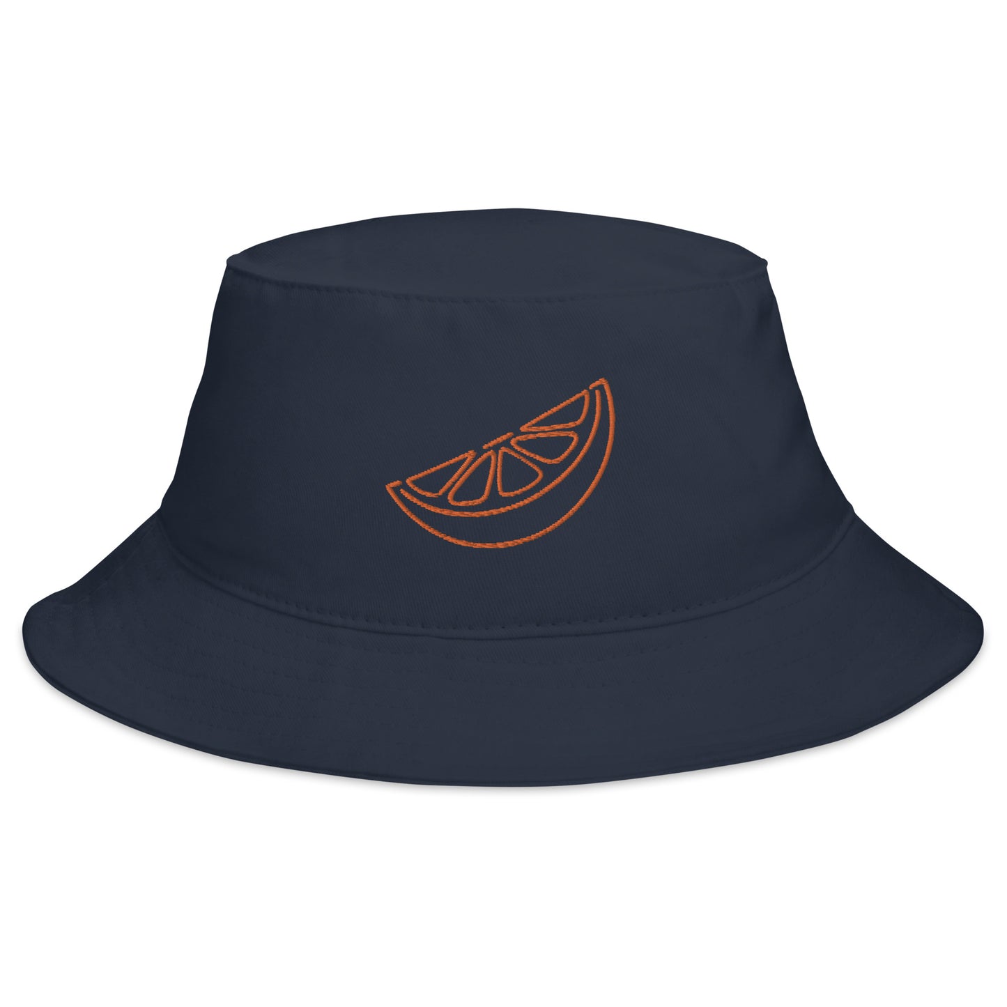 Orange navy Bucket Hat