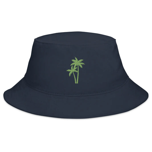 palm tree bucket hat