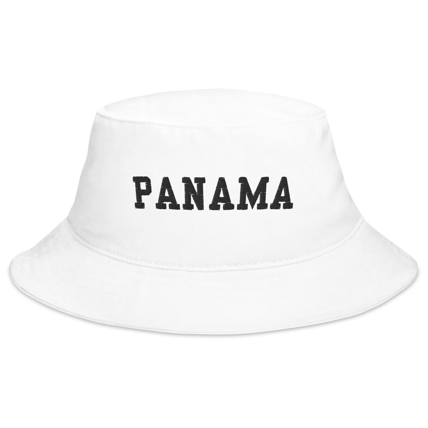 Panama white Bucket Hat