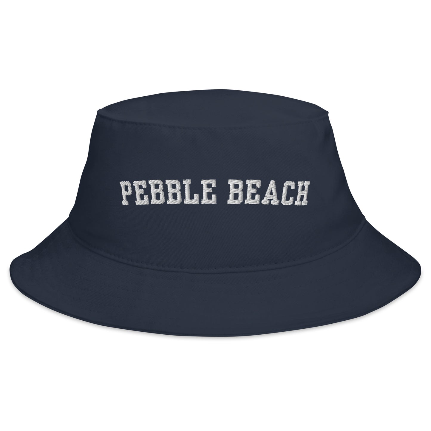 Pebble Beach blue Bucket Hat