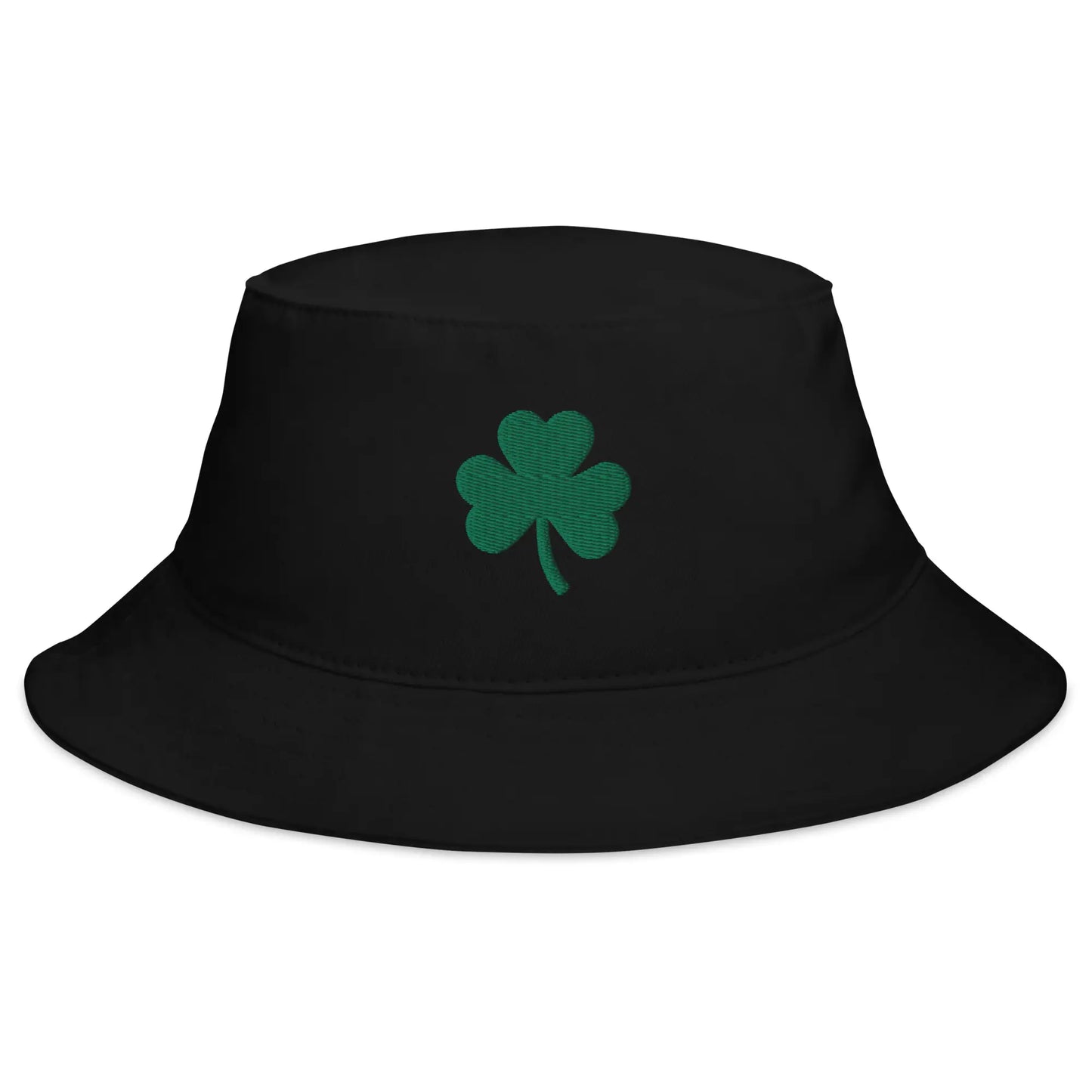 shamrock bucket hat black