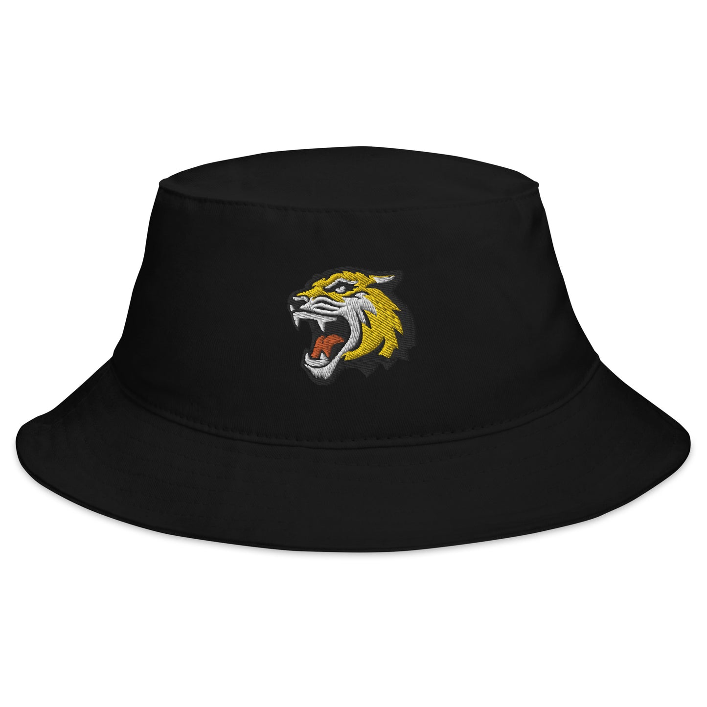 tiger black bucket hat