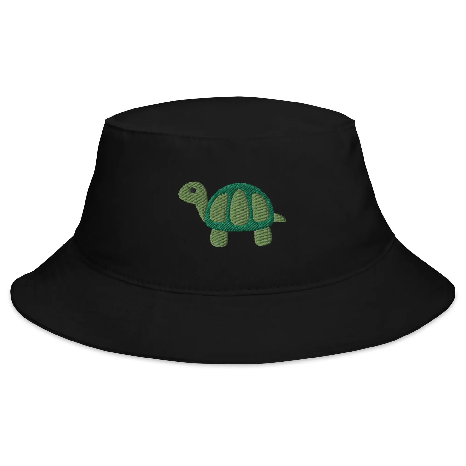 turtle bucket hat black