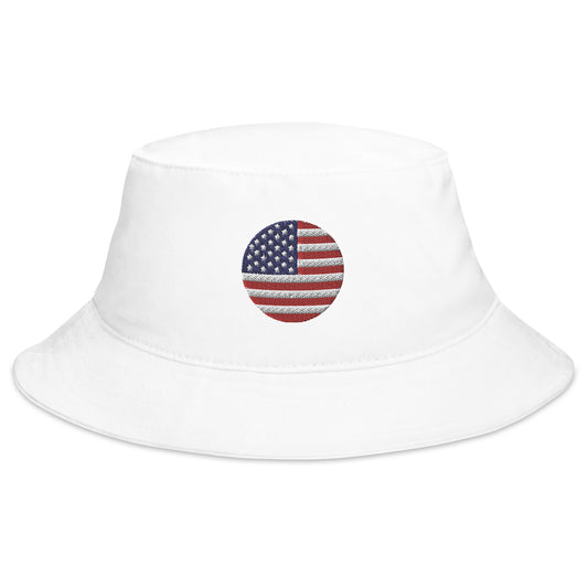 US Flag Bucket Hat