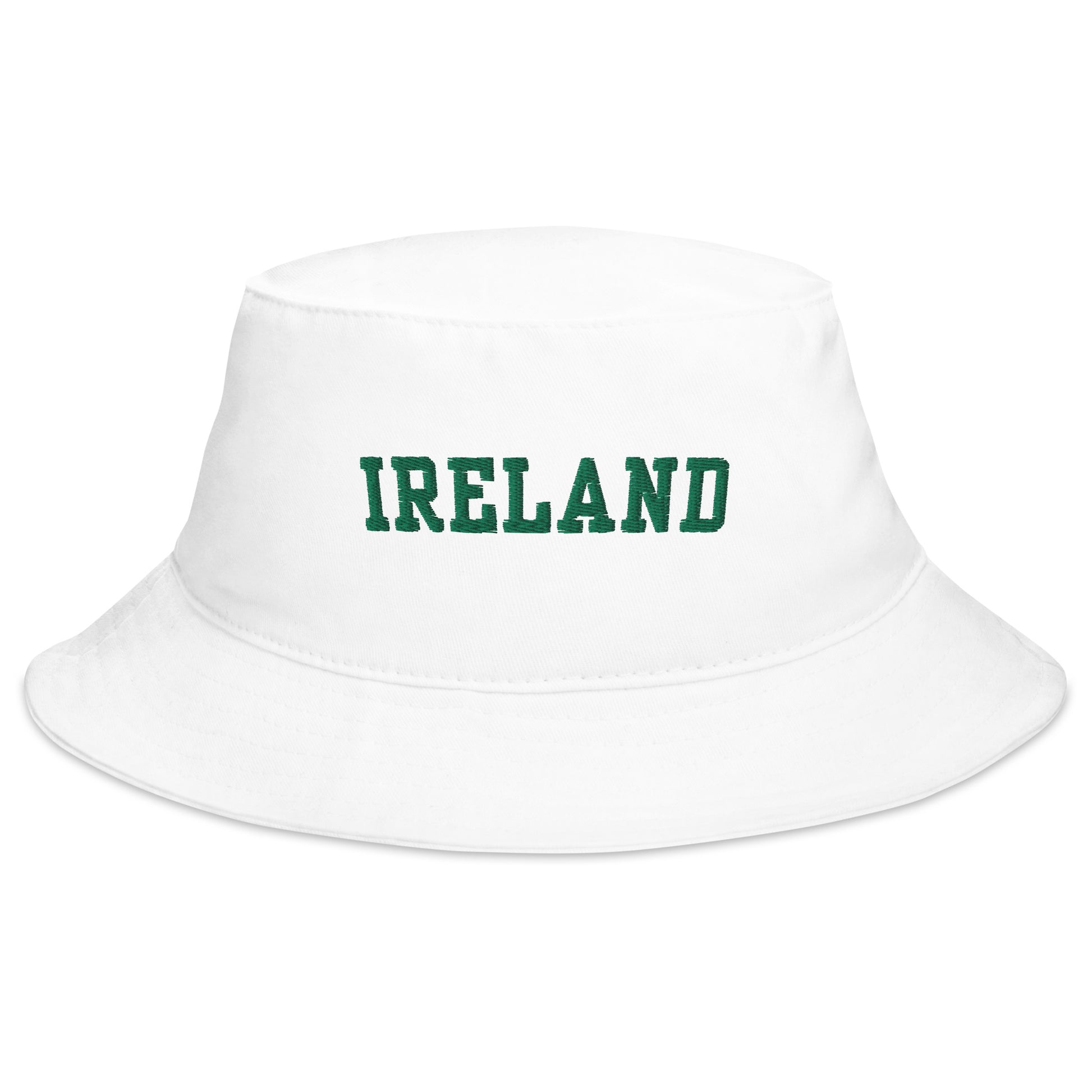 white bucket hat ireland